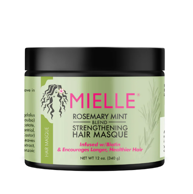 Mielle  Rosemary Mint Strengthening Hair Masque - 340g