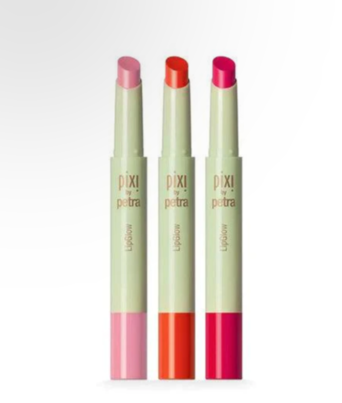 Original Pixi Lip Glow Tinted Lip Balm Pack of 3